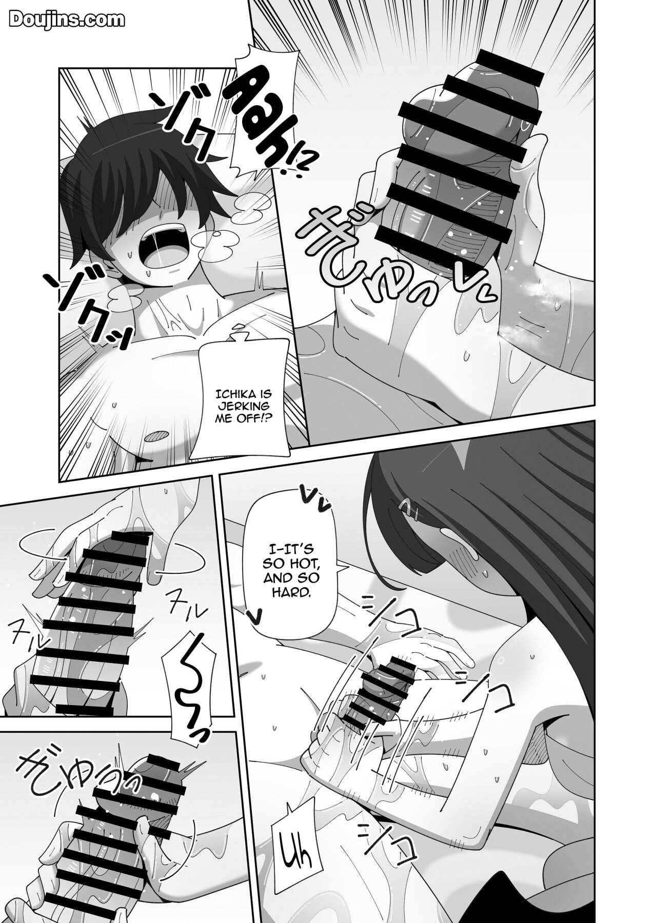 Hentai Manga Comic-Getting A Slippery Oil Massage From Ichika-Read-12